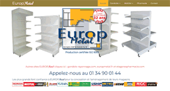 Desktop Screenshot of gondoles-magasin.com